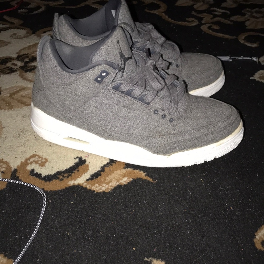 Jordan wool 3’s